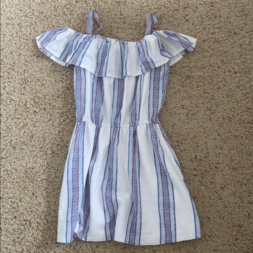 Abercrombie kids off the shoulder dress